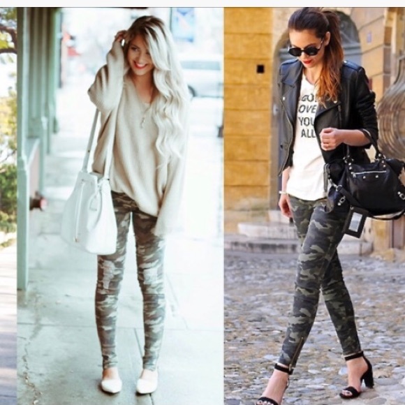 Camo Leggings - Picture 2 of 4